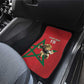 Morocco Rugby Custom Car Mats Come On Atlas Lions
