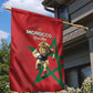 Morocco Rugby Custom Garden Flag Come On Atlas Lions