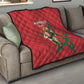 Morocco Rugby Custom Quilt Come On Atlas Lions