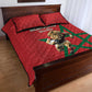 Morocco Rugby Custom Quilt Bed Set Come On Atlas Lions