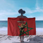 Morocco Rugby Custom Sarong Come On Atlas Lions