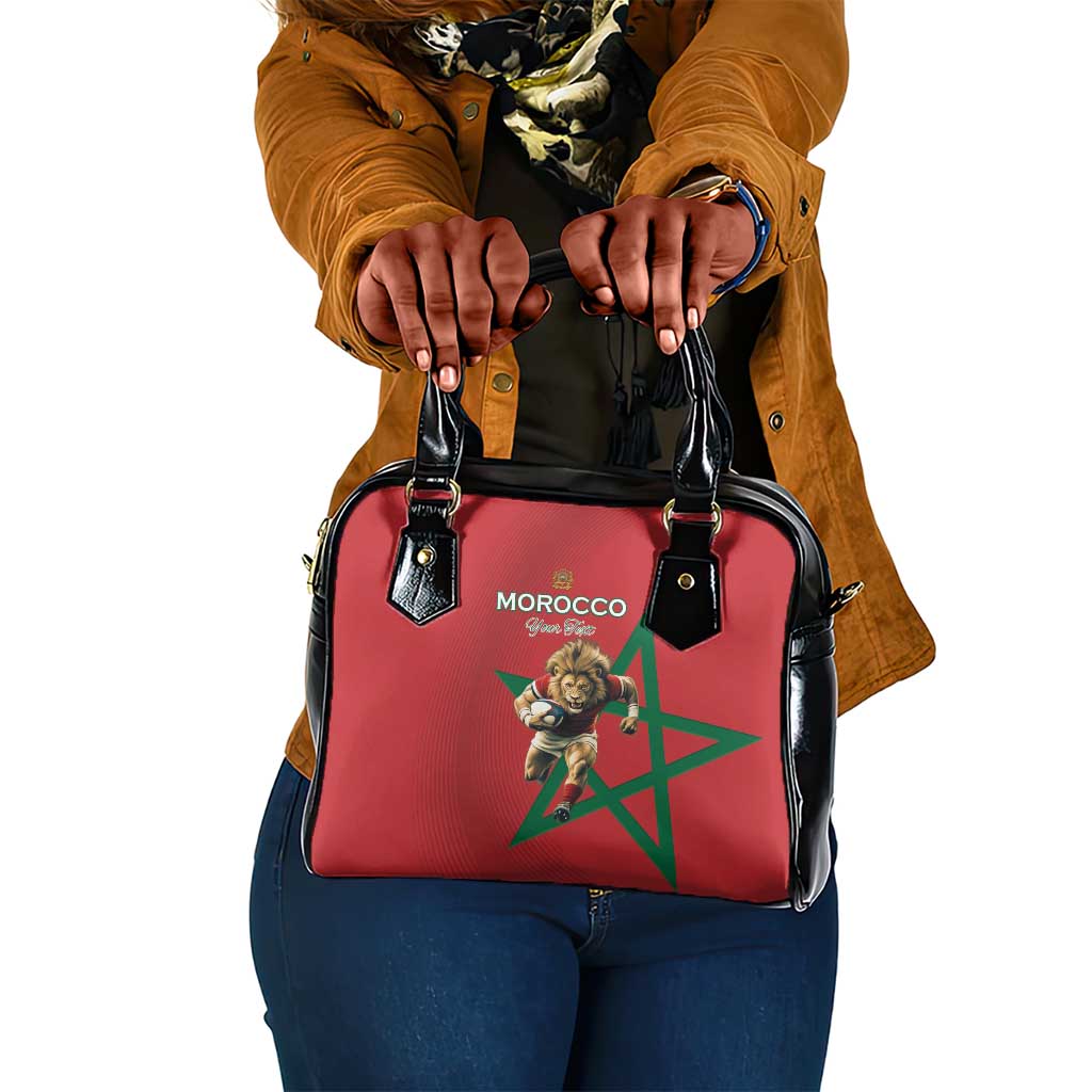 Morocco Rugby Custom Shoulder Handbag Come On Atlas Lions
