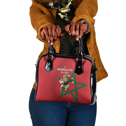 Morocco Rugby Custom Shoulder Handbag Come On Atlas Lions