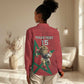 Morocco Rugby Custom Women Casual Shirt Come On Atlas Lions