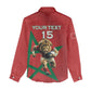 Morocco Rugby Custom Women Casual Shirt Come On Atlas Lions