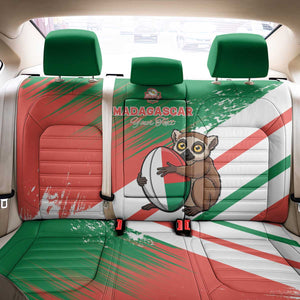 Madagascar Rugby Custom Back Car Seat Cover Allez Les Makis - African Pride