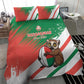 Madagascar Rugby Custom Bedding Set Allez Les Makis - African Pride