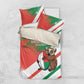 Madagascar Rugby Custom Bedding Set Allez Les Makis - African Pride