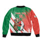 Madagascar Rugby Custom Bomber Jacket Allez Les Makis - African Pride