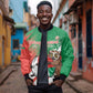 Madagascar Rugby Custom Bomber Jacket Allez Les Makis - African Pride