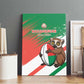 Madagascar Rugby Custom Canvas Wall Art Allez Les Makis - African Pride