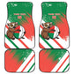 Madagascar Rugby Custom Car Mats Allez Les Makis - African Pride
