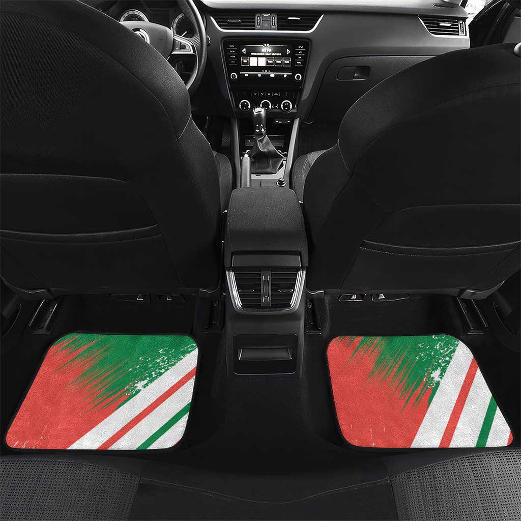 Madagascar Rugby Custom Car Mats Allez Les Makis - African Pride