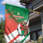 Madagascar Rugby Custom Garden Flag Allez Les Makis - African Pride