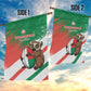 Madagascar Rugby Custom Garden Flag Allez Les Makis - African Pride