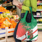 Madagascar Rugby Custom Grocery Bag Allez Les Makis - African Pride