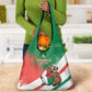 Madagascar Rugby Custom Grocery Bag Allez Les Makis - African Pride