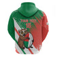 Madagascar Rugby Custom Hoodie Allez Les Makis - African Pride