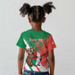 Madagascar Rugby Custom Kid T shirt Allez Les Makis - African Pride