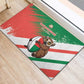 Madagascar Rugby Custom Rubber Doormat Allez Les Makis - African Pride