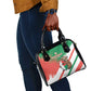 Madagascar Rugby Custom Shoulder Handbag Allez Les Makis - African Pride
