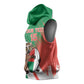 Madagascar Rugby Custom Sleeveless Hoodie Allez Les Makis - African Pride