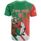 Madagascar Rugby Custom T shirt Allez Les Makis - African Pride