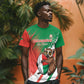Madagascar Rugby Custom T shirt Allez Les Makis - African Pride