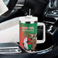 Madagascar Rugby Custom Tumbler With Handle Allez Les Makis - African Pride