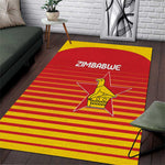 Zimbabwe Cricket Area Rug Come On Chevrons - African Pride