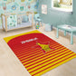 Zimbabwe Cricket Area Rug Come On Chevrons - African Pride
