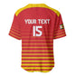 Custom Zimbabwe Cricket Baseball Jersey Come On Chevrons - African Pride