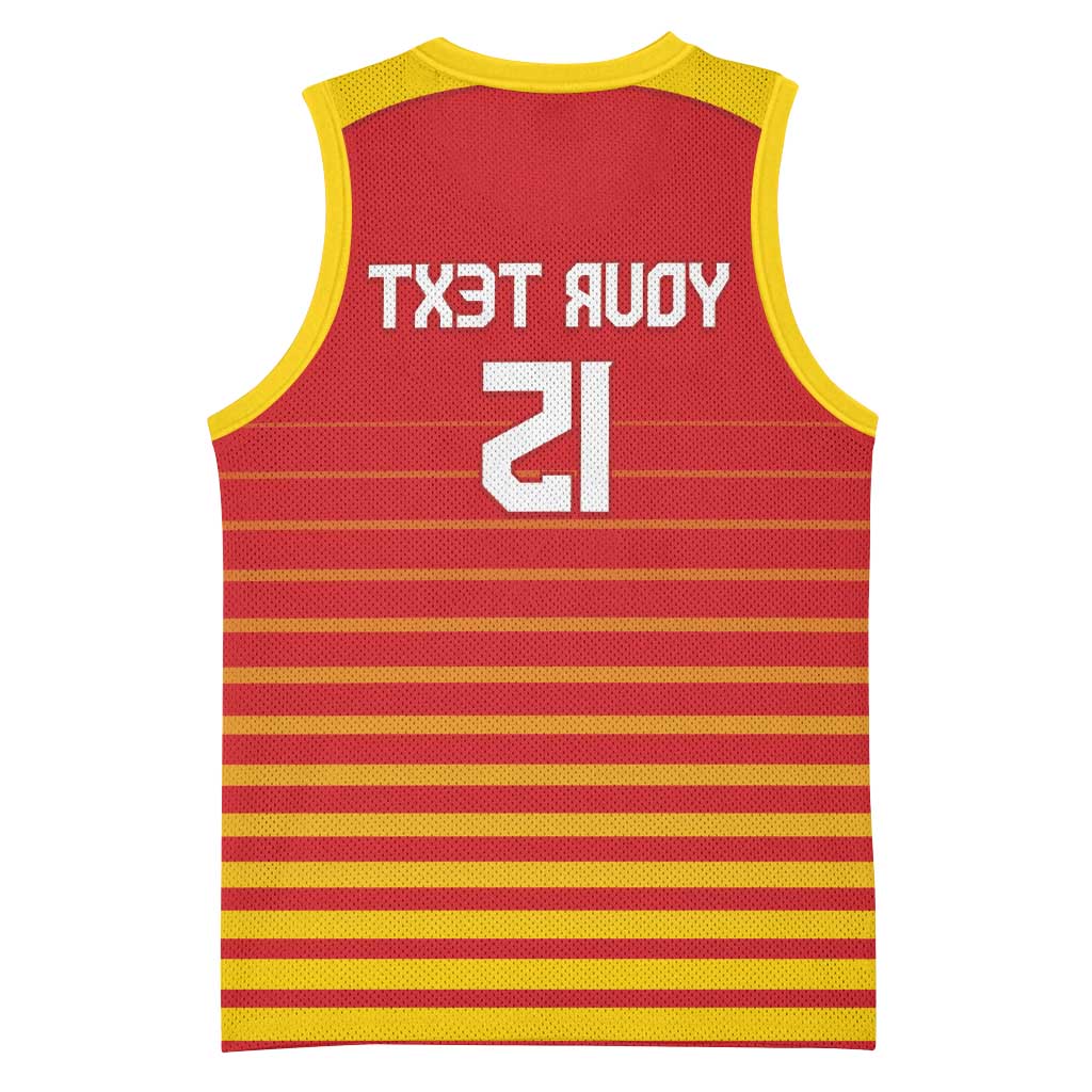 Custom Zimbabwe Cricket Basketball Jersey Come On Chevrons - African Pride