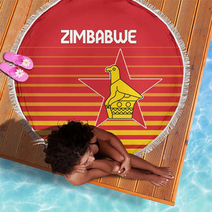 Zimbabwe Cricket Beach Blanket Come On Chevrons - African Pride