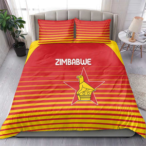 Zimbabwe Cricket Bedding Set Come On Chevrons - African Pride