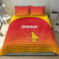 Zimbabwe Cricket Bedding Set Come On Chevrons - African Pride