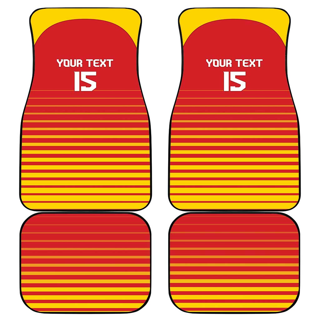 Zimbabwe Cricket Car Mats Come On Chevrons - African Pride