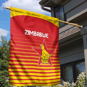 Zimbabwe Cricket Garden Flag Come On Chevrons - African Pride