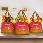 Zimbabwe Cricket Grocery Bag Come On Chevrons - African Pride