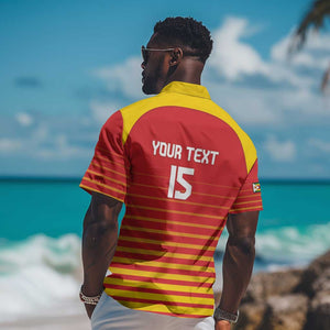 Custom Zimbabwe Cricket Hawaiian Shirt Come On Chevrons - African Pride