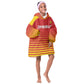 Custom Zimbabwe Cricket Kid Wearable Blanket Hoodie Come On Chevrons - African Pride