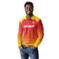 Custom Zimbabwe Cricket Long Sleeve Polo Shirt Come On Chevrons - African Pride