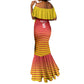 Custom Zimbabwe Cricket Mermaid Dress Come On Chevrons - African Pride