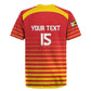 Custom Zimbabwe Cricket Rugby Jersey Come On Chevrons - African Pride