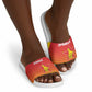 Zimbabwe Cricket Slide Sandals Go Chevrons Go