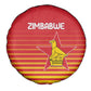 Zimbabwe Cricket Spare Tire Cover Come On Chevrons - African Pride