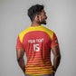 Custom Zimbabwe Cricket T shirt Come On Chevrons - African Pride