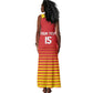 Custom Zimbabwe Cricket Tank Maxi Dress Come On Chevrons - African Pride