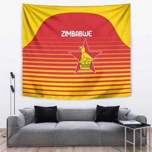 Zimbabwe Cricket Tapestry Come On Chevrons - African Pride