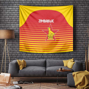 Zimbabwe Cricket Tapestry Come On Chevrons - African Pride